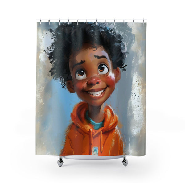 Cheerful Charm - Shower Curtains