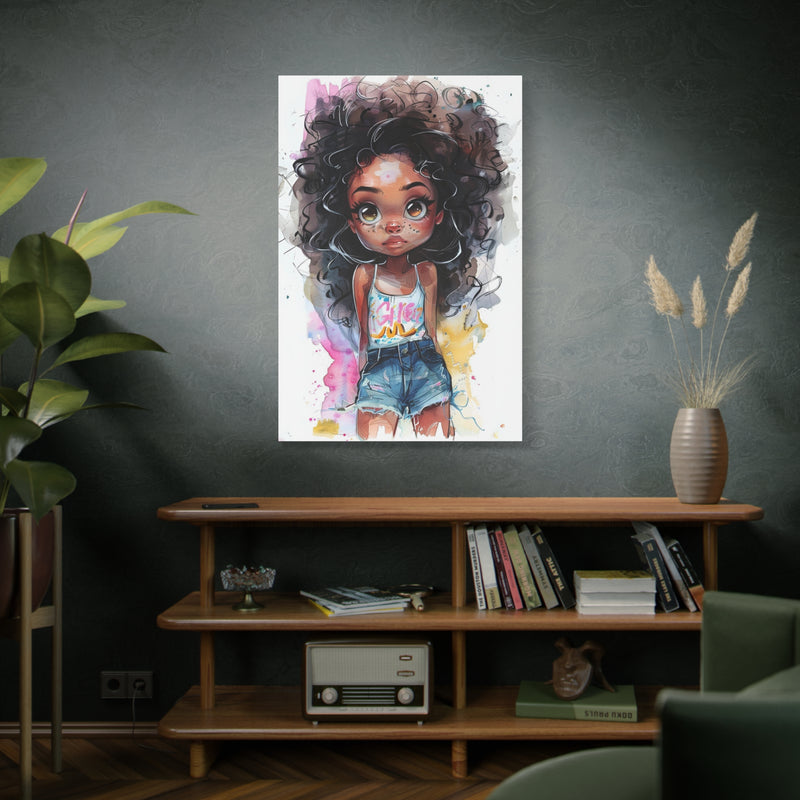 Doll Face - Matte Canvas