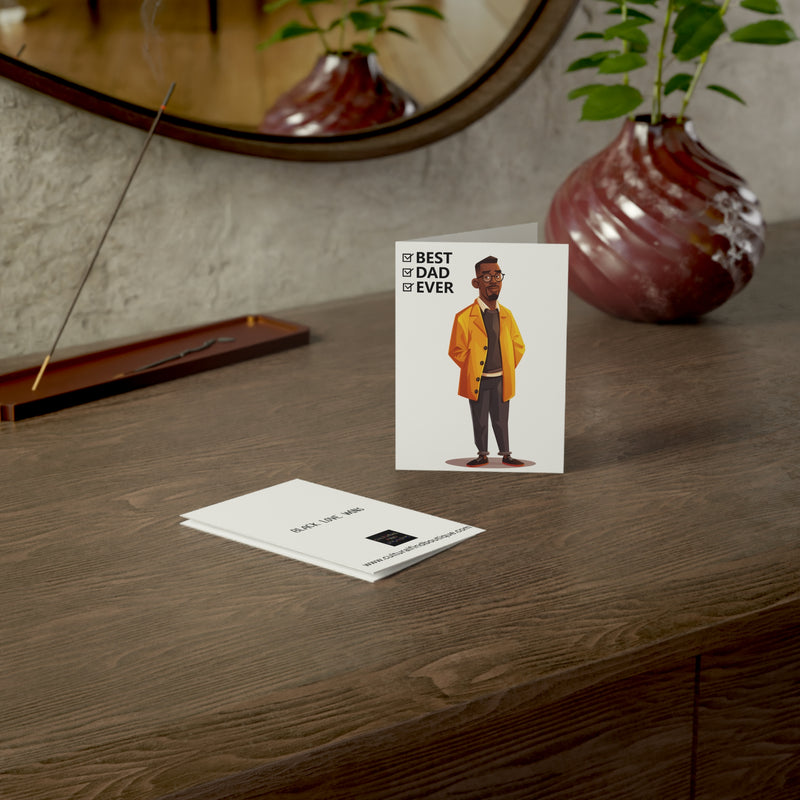 Best Dad Ever - Greeting Cards (1, 10, 30, and 50pcs)