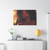 Sipping while Slaying - Stretched, 1.25" Matte Canvas