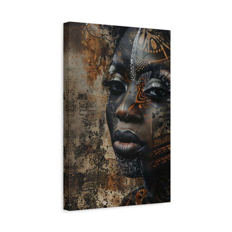 Tribal Tales - Stretched 1.25" Matte Canvas