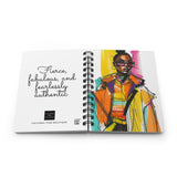 Fierce Beauty - Spiral Bound Journal