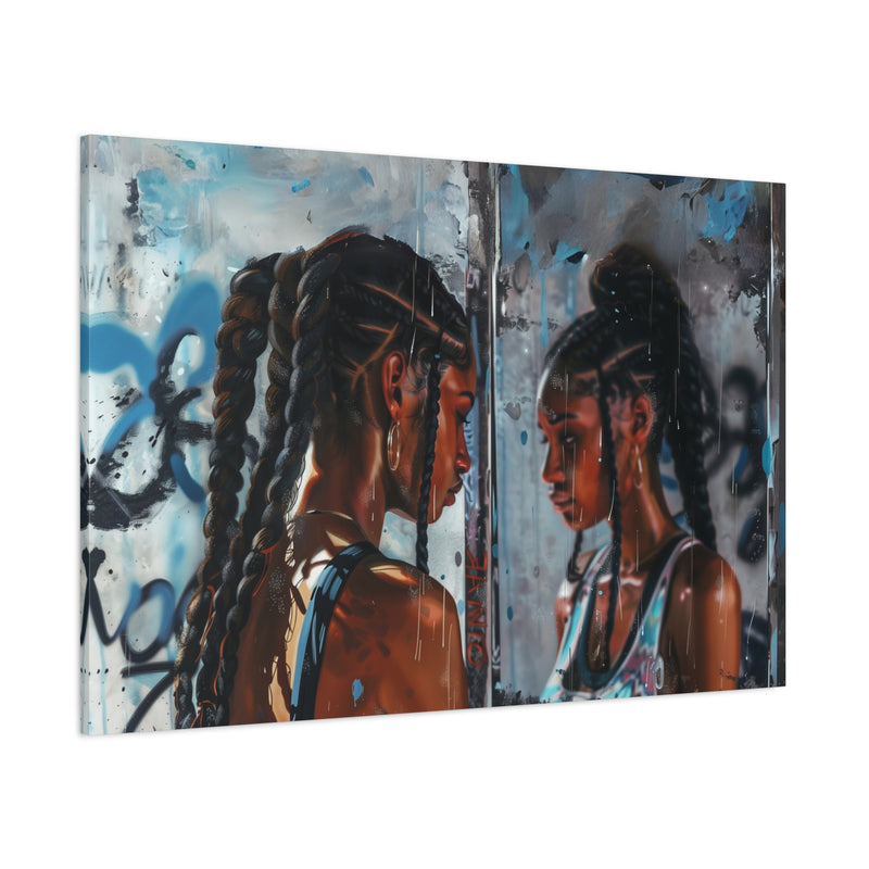 Mirror of Emotions - Stretched, 1.25" Matte Canvas