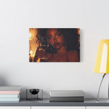 Sipping while Slaying - Stretched, 1.25" Matte Canvas