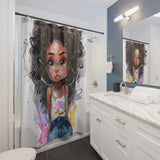 Doll Face - Shower Curtains