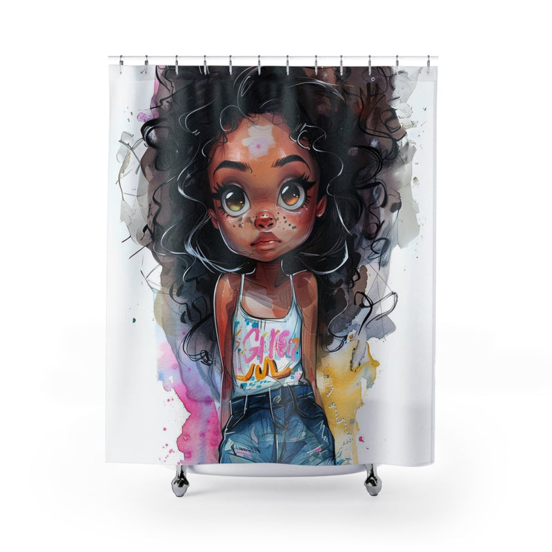 Doll Face - Shower Curtains