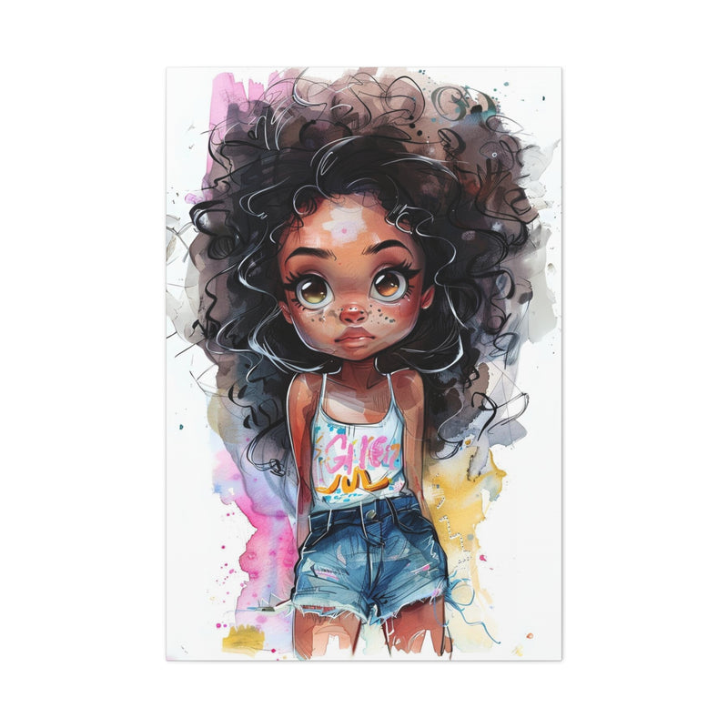 Doll Face - Matte Canvas