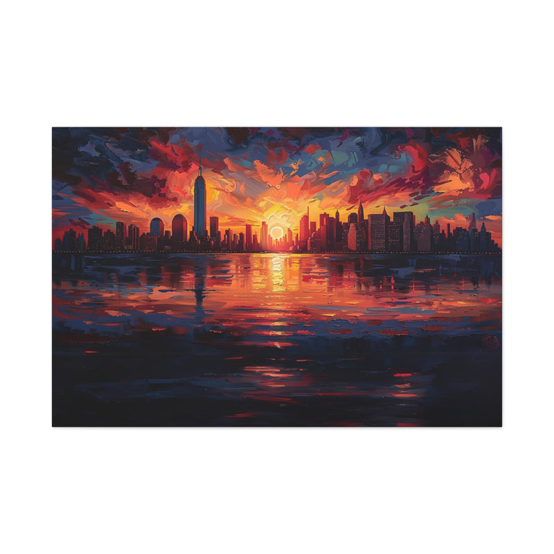 NYC Horizon - Matte Canvas