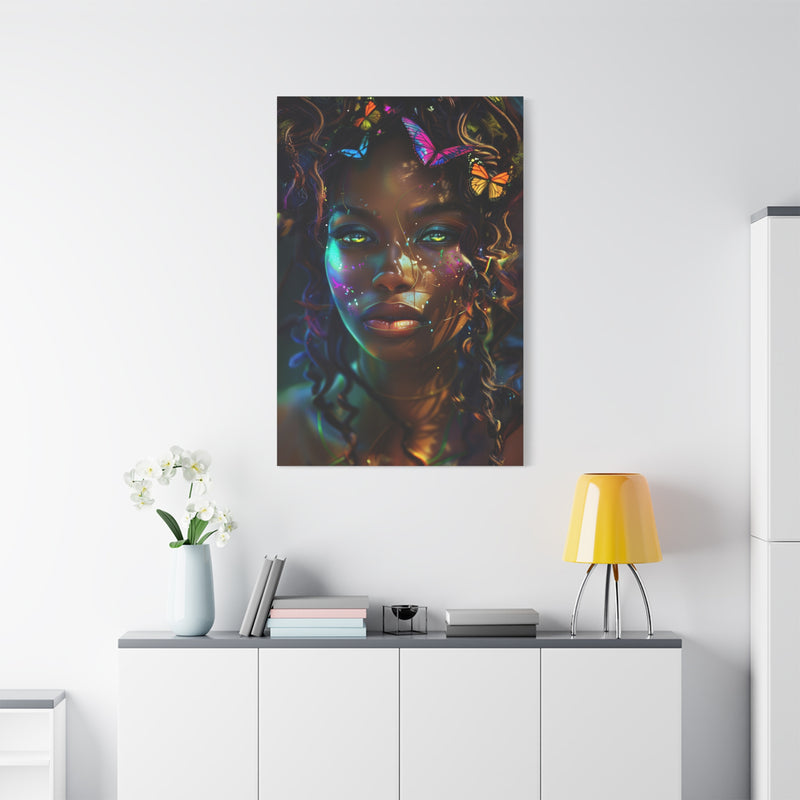 Mystical Goddess - Stretched, 1.25" Matte Canvas