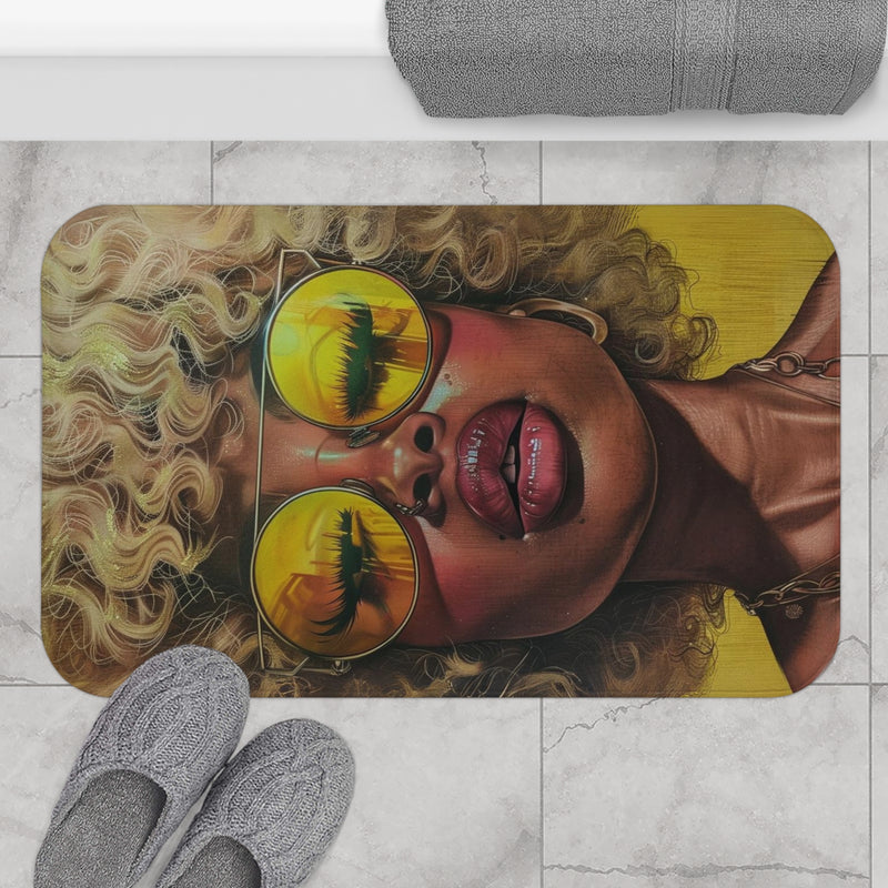 Golden Locs - Bath Mat